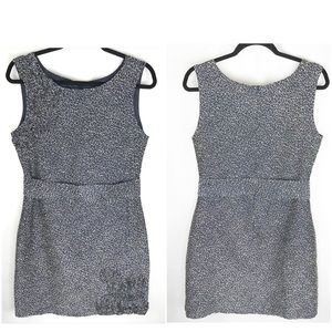 Bell Fine Garments Blue Embellished Mini Dress, 8